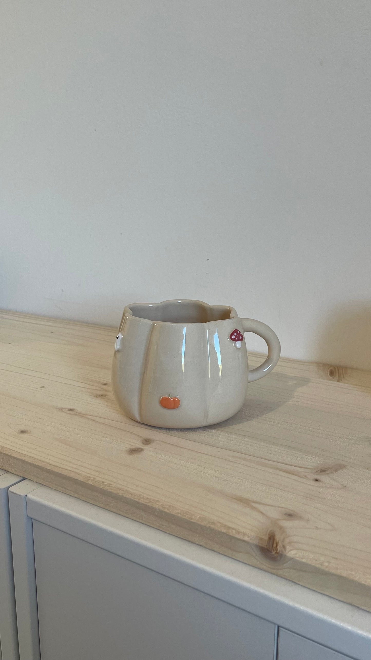 Autumn pumpkin mug