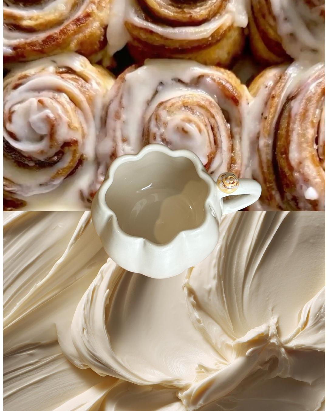 Cinnamon roll mug ⭐️