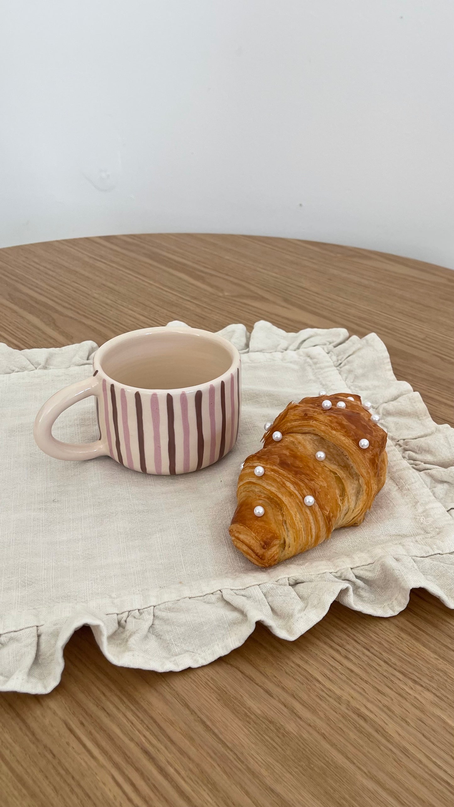 Rose latte mug 🤎🌸