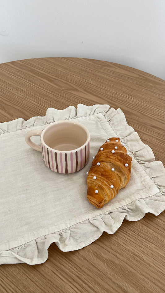 Rose latte mug 🤎🌸