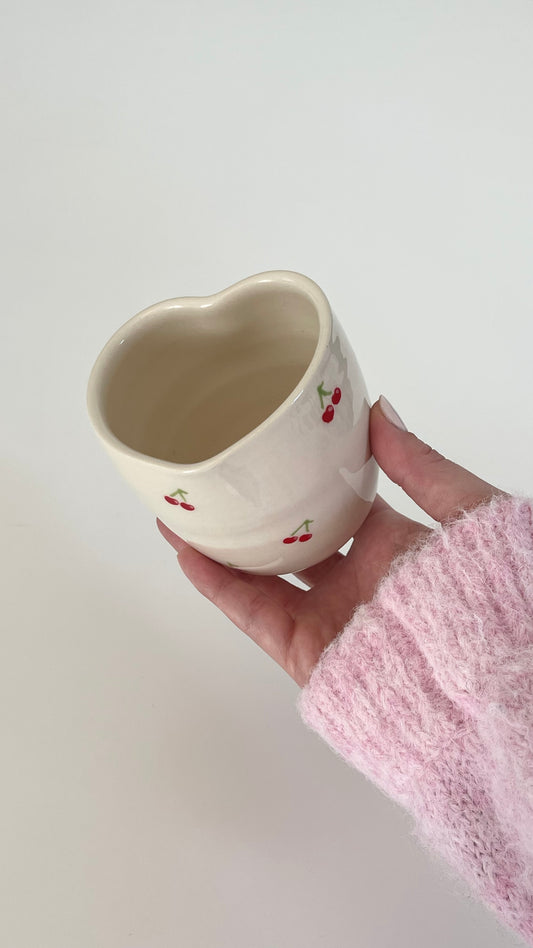 Heart cup Cherry 🍒