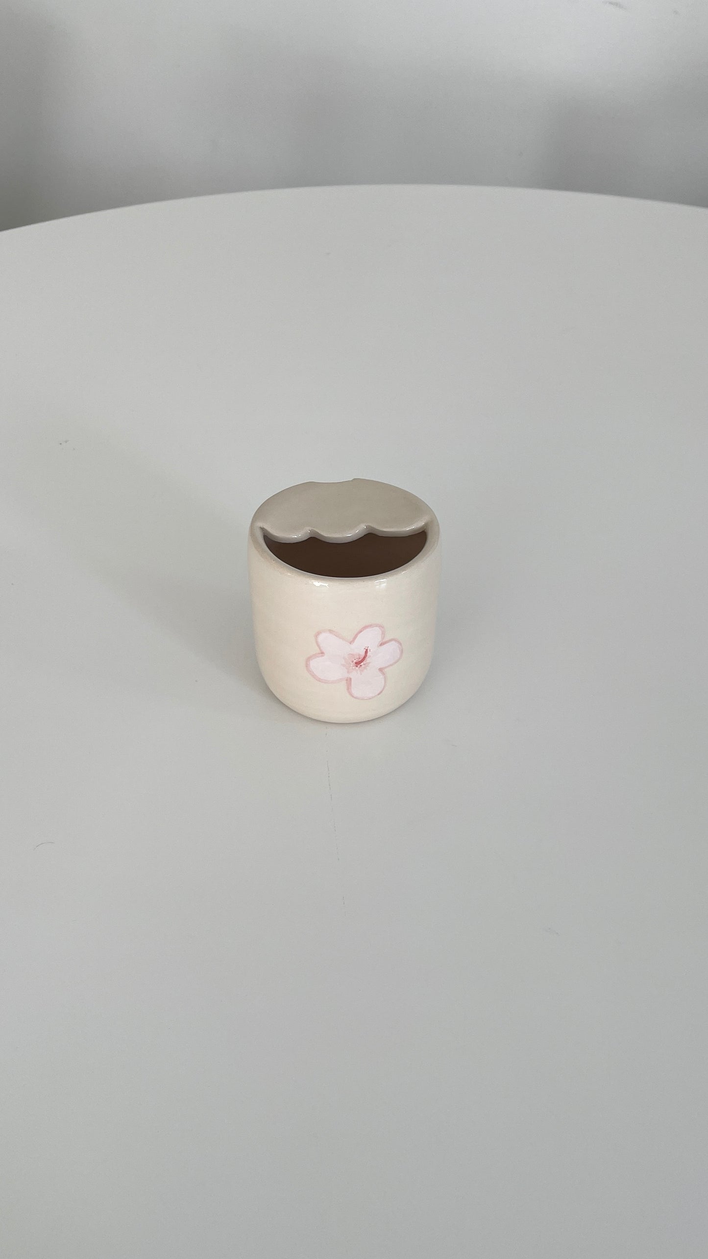 Hibiscus take away cup