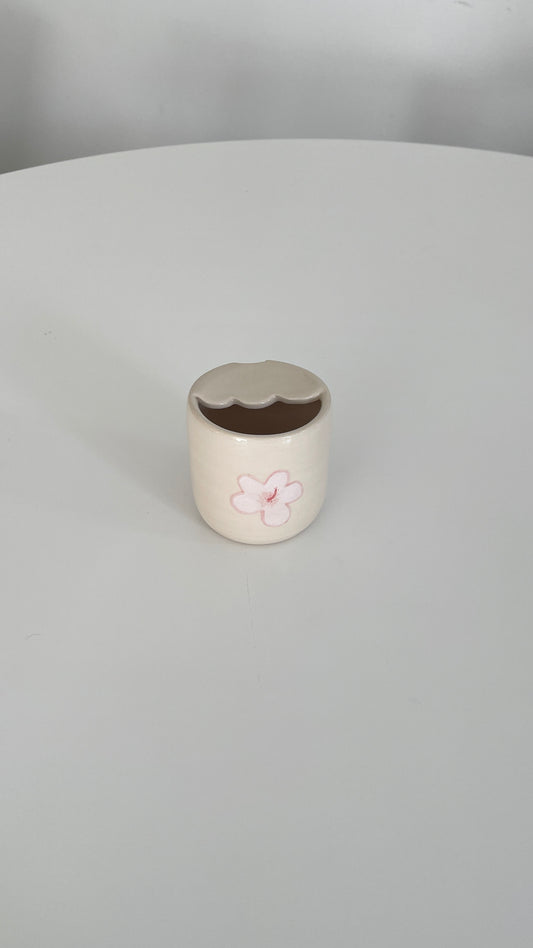 Hibiscus take away cup