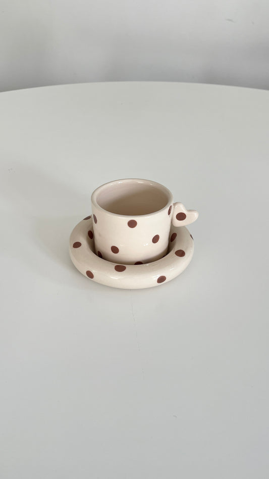 Mocha dots set