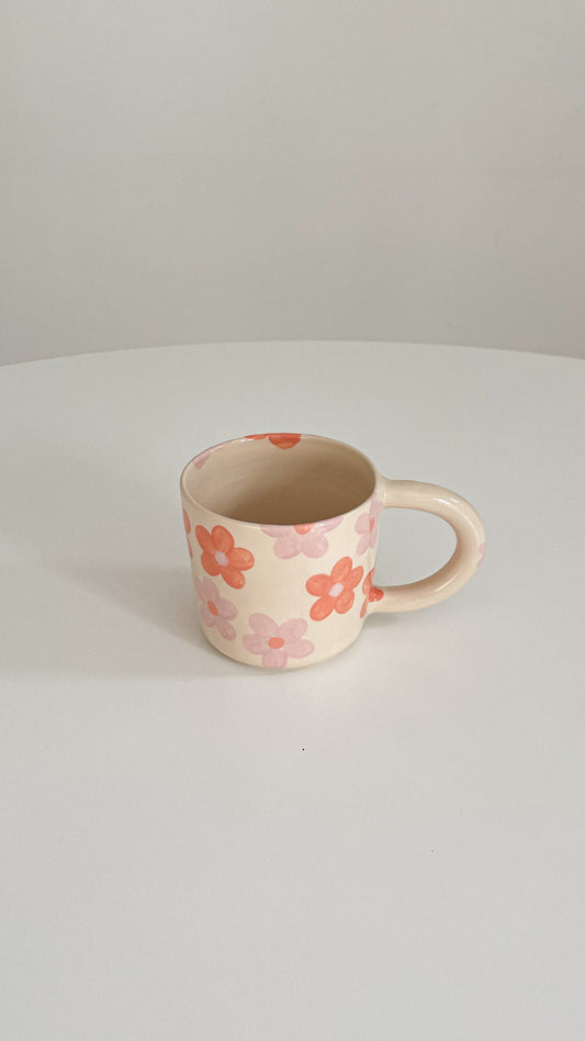 Summer flowers mug