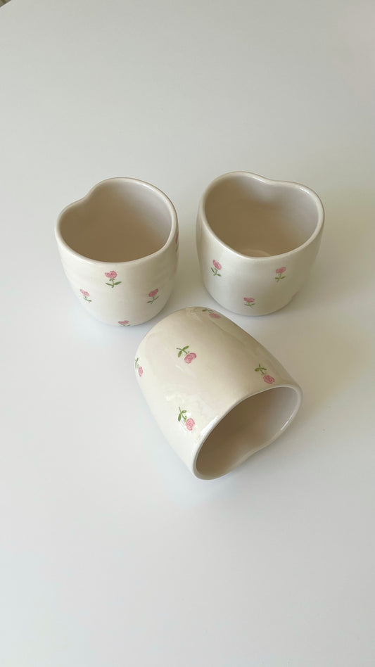 Heart cup 🌹