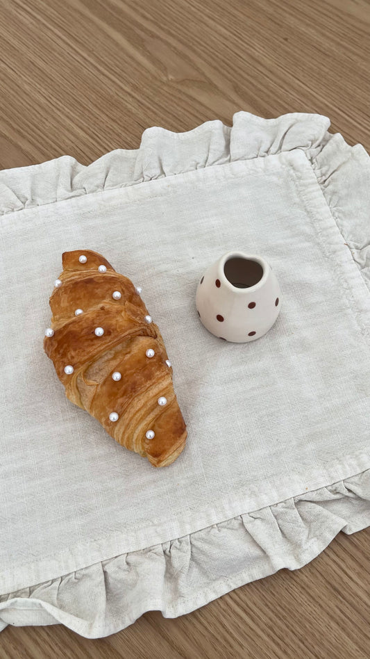 Support fouet à matcha polka dots 🤎