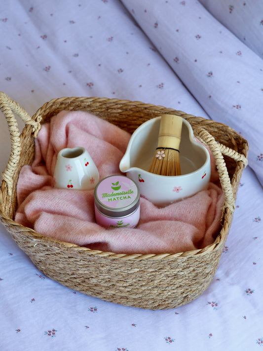 🌸🍒 Coffret Cherry Blossom + support à Chasen OFFERT