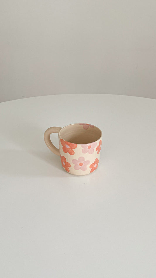 Summer flowers mug
