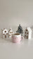 Pink snowy mug