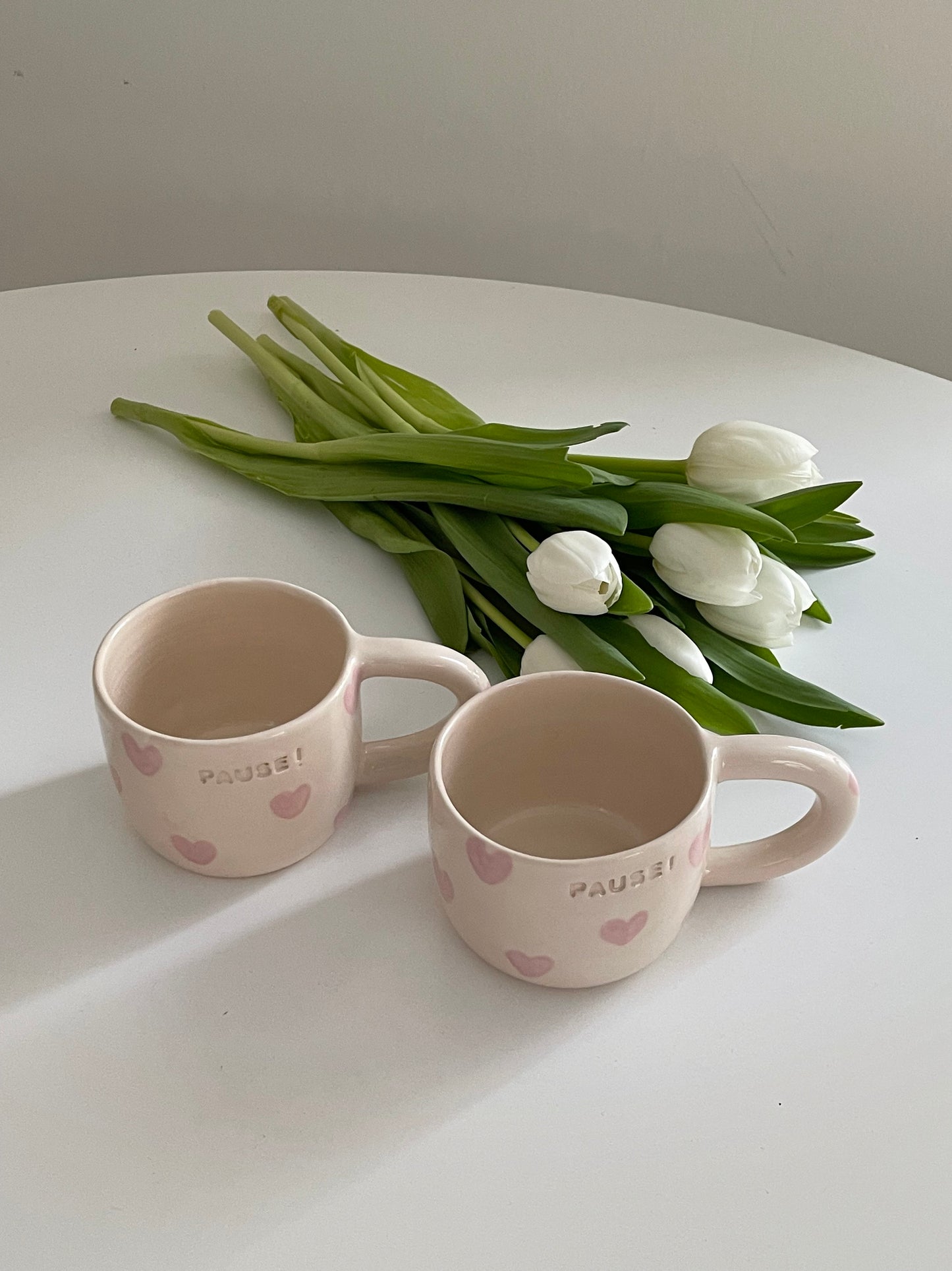 Valentine’s mug pink