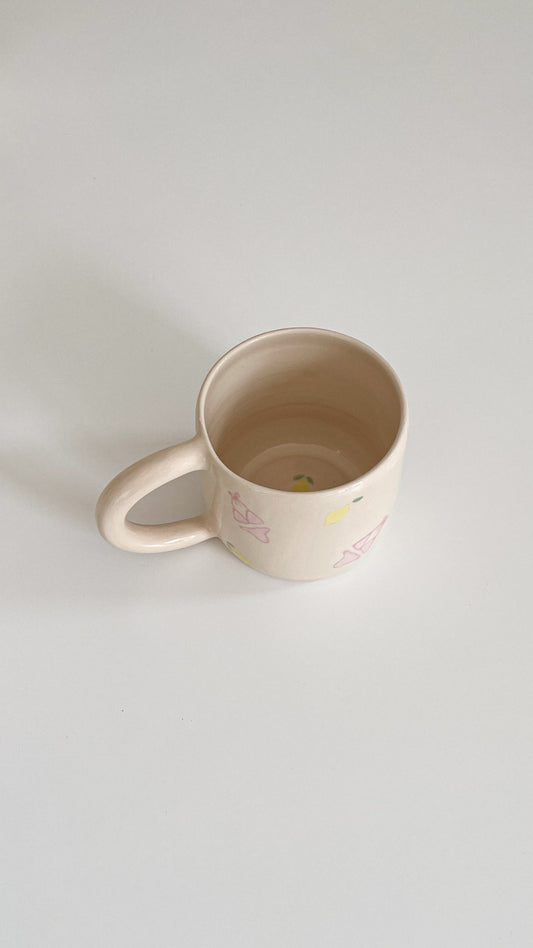 Lemon splash mug 👙🍋