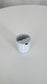 Blue stripes take away cup