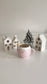 Pink snowy mug