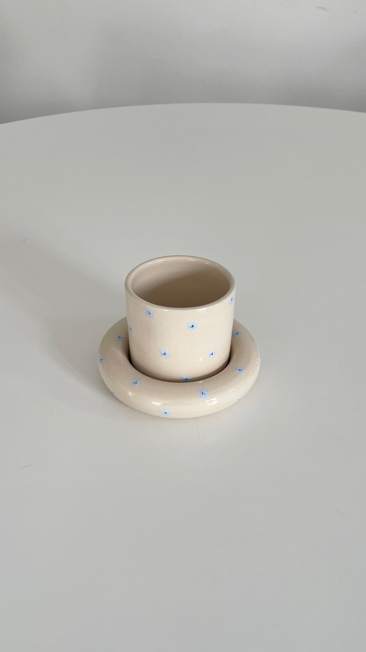 Blue petals set