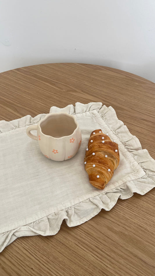 Bloom pumpkin mug 🧡