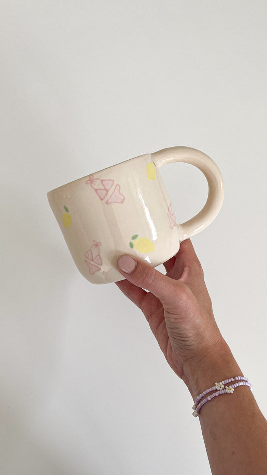 Lemon splash mug 👙🍋